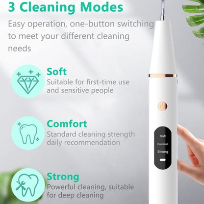 Ultrasonic Electric Dental Scaler Teeth Plaque Cleaner Dental Stone Removal With LED Light, Package A, Package B, Package A with Accessories, Pacakge B with Accessories