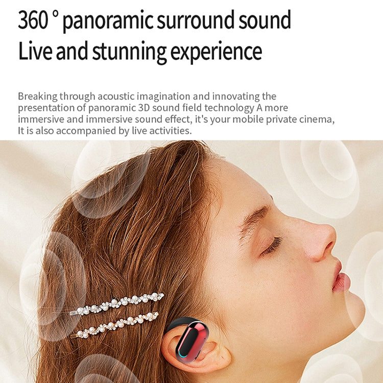 M-F9 Rotatable Ear-mounted ENC Call Noise Reduction Bluetooth Stereo Sports Earphones