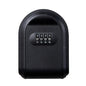 Full Plastic Key Box Password Lock Door Key Storage Password Box, Black, Red, Blue