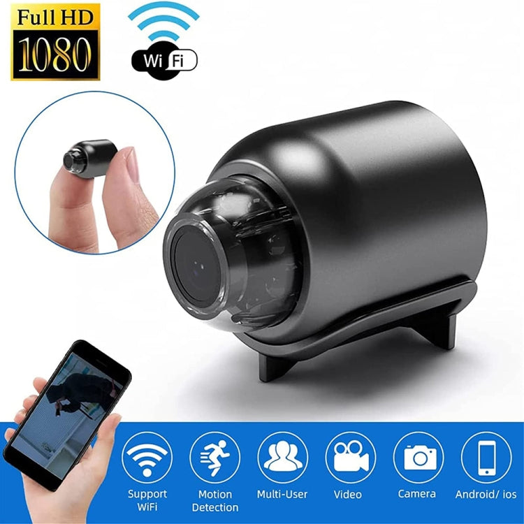 2 Million Pixel HD Home Smart WIFI Remote Mini 1080P Surveillance Camera, X5, X5+32G, X5+64G, X5+128G