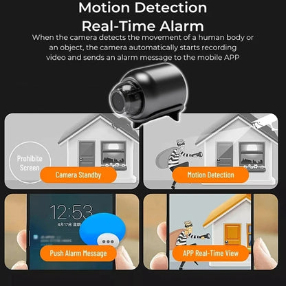 2 Million Pixel HD Home Smart WIFI Remote Mini 1080P Surveillance Camera, X5, X5+32G, X5+64G, X5+128G