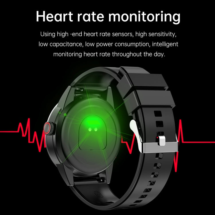 R6 1.32-Inch TWS 2-In-1 Bluetooth Headset Smart Watch, Heart Rate / Blood Oxygen Monitoring