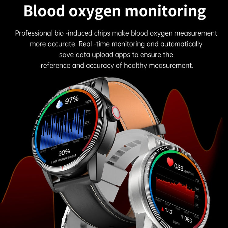 R6 1.32-Inch TWS 2-In-1 Bluetooth Headset Smart Watch, Heart Rate / Blood Oxygen Monitoring