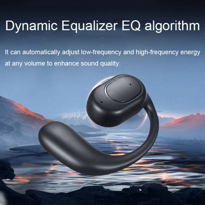 D6 OWS Ear-mounted ENC Noise Reduction Wireless Bluetooth 5.2 Earphones, Black without Accessories, White without Accessories, Black Bag with Accessories, White Bag with Accessories