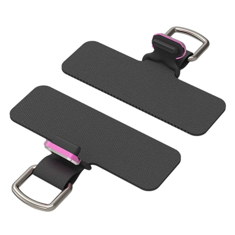 2 In 1 Phone Charging Port Silicone Dust Plug + Lanyard Patch Set, 8 Pin, Type-C