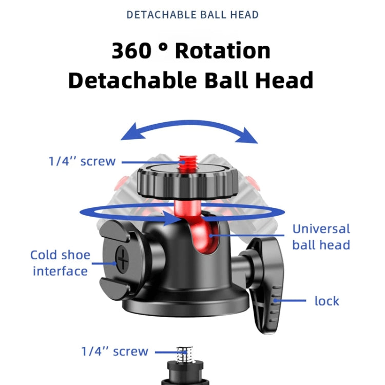 Octopus Tripod Mobile Phone Camera Portable Handheld Photo Bracket, C03 Telescopic Pole With Remote, C02