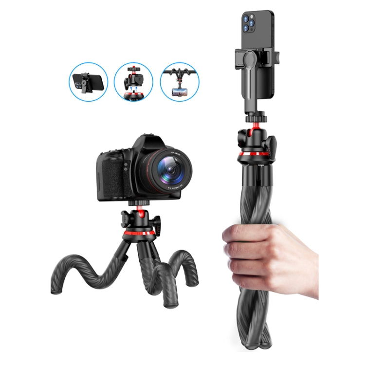 Octopus Tripod Mobile Phone Camera Portable Handheld Photo Bracket, C03 Telescopic Pole With Remote, C02