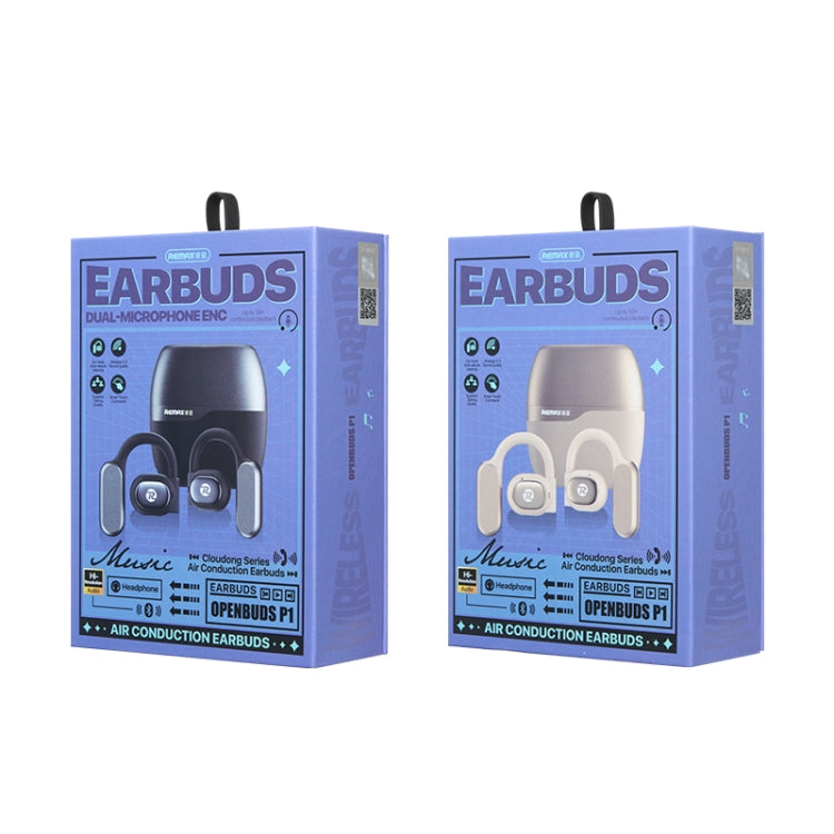 REMAX OpenBuds P1 Air Conduction Music Wireless Bluetooth Earphone, P1