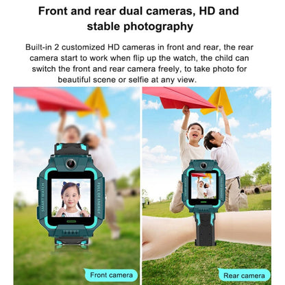 Q19 1.44-inch 360-degree Rotating Positioning Camera Smart Waterproof Children Calling Watch