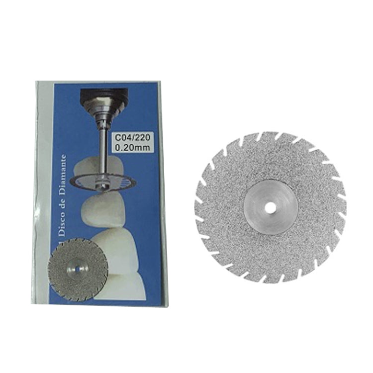 0.2mm Dental Lab Polishing Diamond Discs Dentist Rotary Cutting Tool, C02/220, C03/220, C04/220, C11/220, C19/220, CM06/220, CM08/220, CM10/220, CM11/220