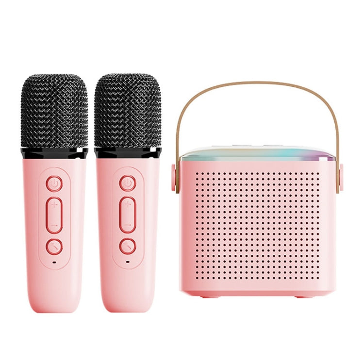 Home Portable Bluetooth Speaker Small Outdoor Karaoke Audio, Y1 White, Y1 Pink, Y1 Black, Y2 White, Y2 Pink, Y2 Black