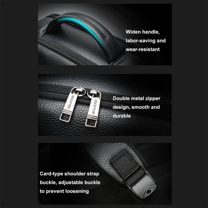 Bopai Large-Capacity Waterproof Business Laptop Backpack With USB+Type-C Port, 61-122891, 61-122631C