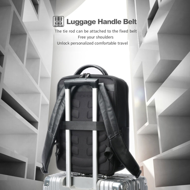 Bopai Large-Capacity Waterproof Business Laptop Backpack With USB+Type-C Port, 61-122891, 61-122631C