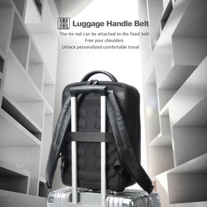 Bopai Large-Capacity Waterproof Business Laptop Backpack With USB+Type-C Port, 61-122891, 61-122631C
