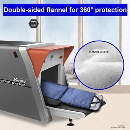 Bopai 61-123291 Large-capacity First-layer Cowhide Laptop Backpack with USB+Type-C Port, Lychee Pattern, Falling Pattern