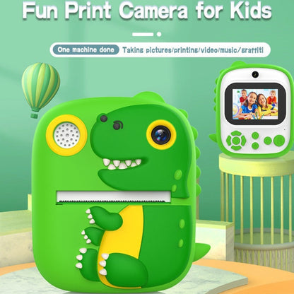 2.4 Inch 1080P HD Instant Printing Camera Children Thermal Printer With 32G TF Card