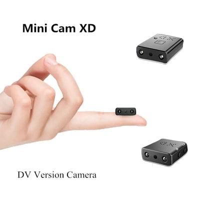 XD Camera 1080p HD Video Smart IR-CUT Infrared Night Vision Sports Camera, XD