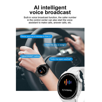 GT3Pro 1.28-Inch Health Monitoring Bluetooth Call Smart Watch With NFC, Black Silicone, Silver Silicone, Black Leather, Brown Leather, Black Steel, Silver Steel, Black Three-bead Steel, Silver Three-bead Steel