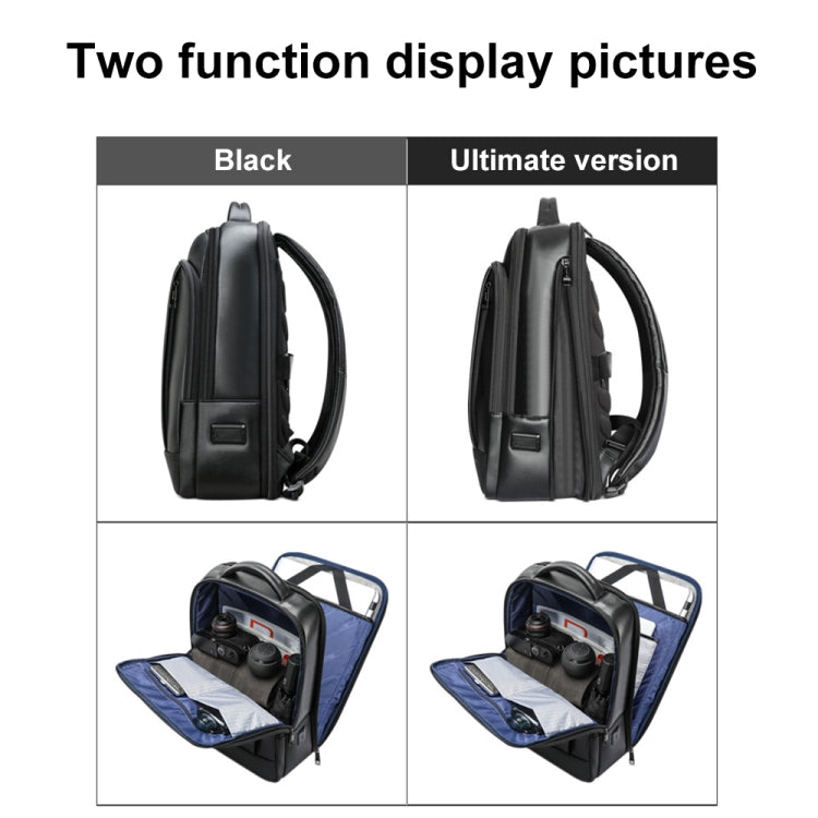 Bopai Large-Capacity Waterproof Business Laptop Backpack With USB+Type-C Port, 61-16311, 61-16311A