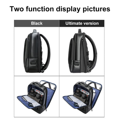 Bopai Large-Capacity Waterproof Business Laptop Backpack With USB+Type-C Port, 61-16311, 61-16311A