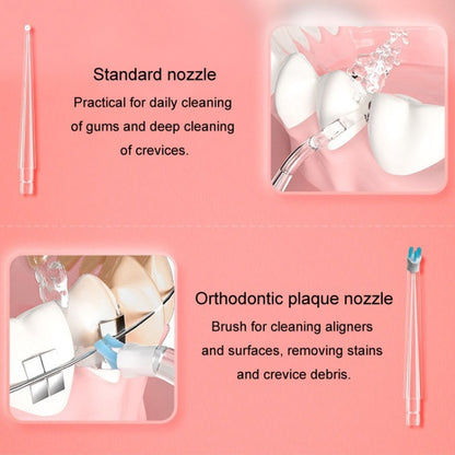 Oral Irrigator Accessories Home Oral Cleaning Teeth Cleaner Nozzle, Standard Nozzle, Dental Plaque Nozzle, Orthodontic Nozzle, Tongue Cleaning Nozzle