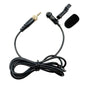 3.5mm Straight Internal Thread Plug Wireless Transmitting Lavalier Microphone, 1.5m, 2m, 3m, 4m, 5m