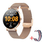 T8 1.3-inch Heart Rate/Blood Pressure/Blood Oxygen Monitoring Bluetooth Smart Watch, Gold, Silver, Orange, Silver Gray