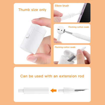 Q5D Mini Portable Bluetooth Headset Mobile Phone Cleaning Pen Multifunctional Cleaning Stick, Q5D (White), Q5D (Black), Q5D (Pink), Q5D (Blue)