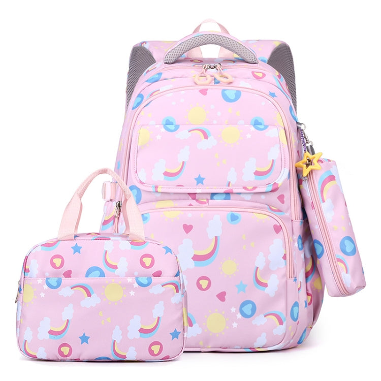3 In 1 Kids  School Backpack Small Student Book Bag with Lunch Bag ＆ Pencil Case
