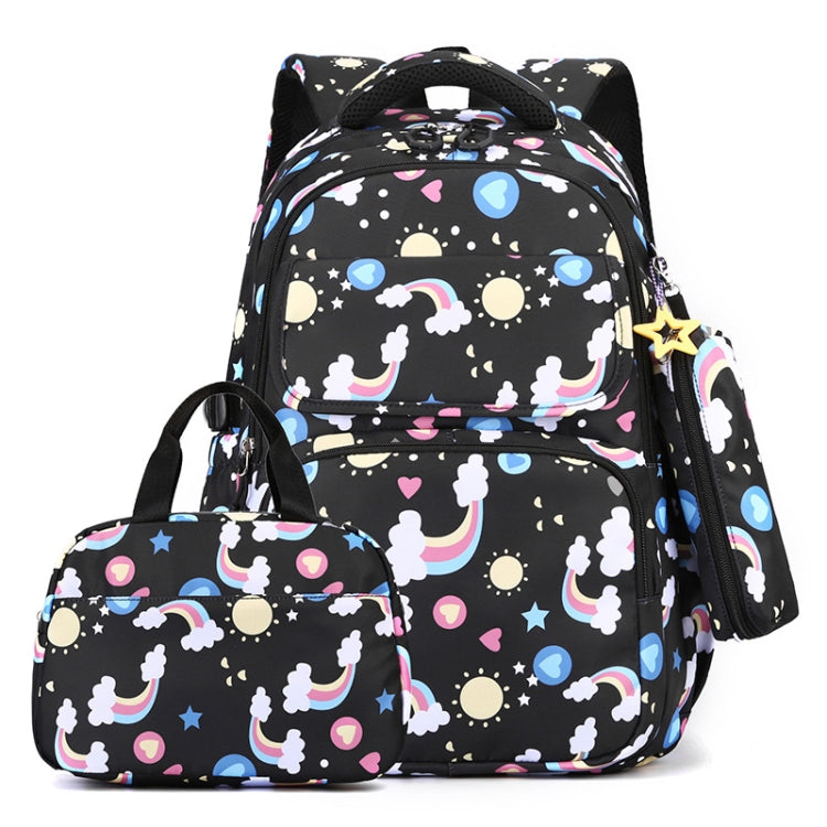 3 In 1 Kids  School Backpack Small Student Book Bag with Lunch Bag ＆ Pencil Case