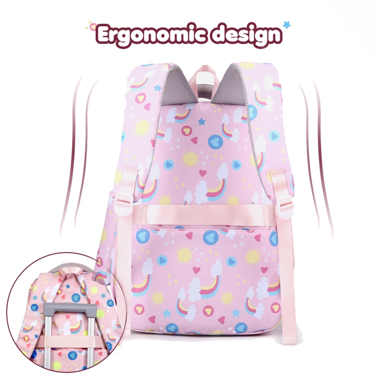 3 In 1 Kids  School Backpack Small Student Book Bag with Lunch Bag ＆ Pencil Case
