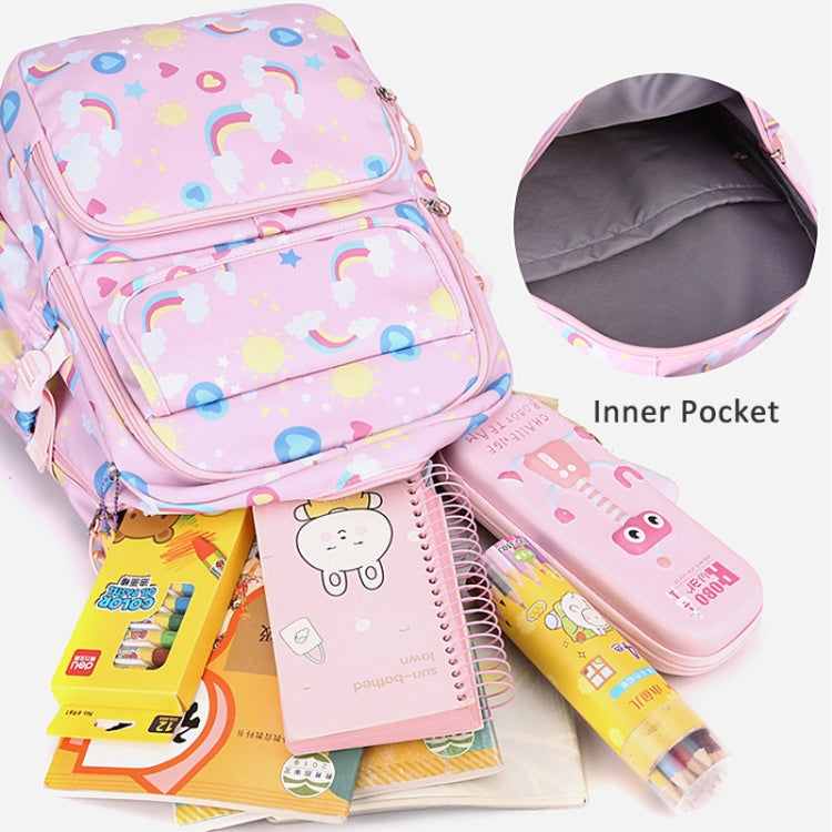 3 In 1 Kids  School Backpack Small Student Book Bag with Lunch Bag ＆ Pencil Case