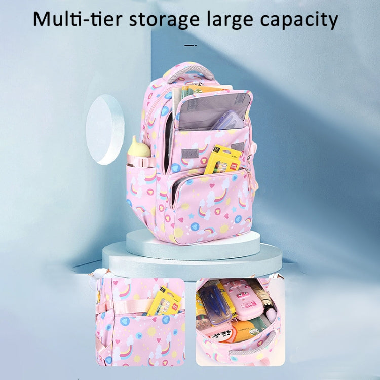 3 In 1 Kids  School Backpack Small Student Book Bag with Lunch Bag ＆ Pencil Case