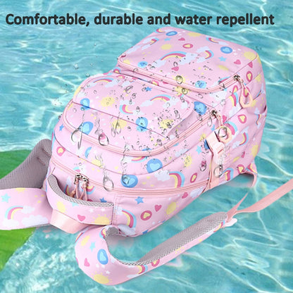 3 In 1 Kids  School Backpack Small Student Book Bag with Lunch Bag ＆ Pencil Case