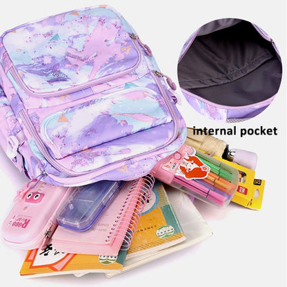 3 In 1 Kids School Backpack Small Student Book Bag with Lunch Bag ＆ Pencil Case
