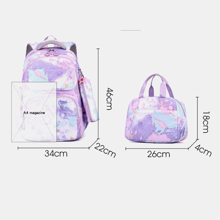 3 In 1 Kids School Backpack Small Student Book Bag with Lunch Bag ＆ Pencil Case
