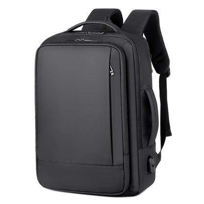 Expandable Business Waterproof Laptop Backpack With USB Port