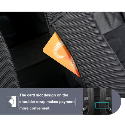 Bopai 61-19011 Large Capacity Waterproof Travel Laptop Backpack With USB+Type-C Port, 61-19011