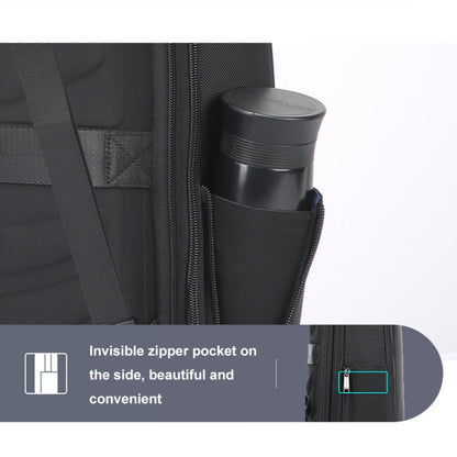 Bopai 61-19011 Large Capacity Waterproof Travel Laptop Backpack With USB+Type-C Port, 61-19011