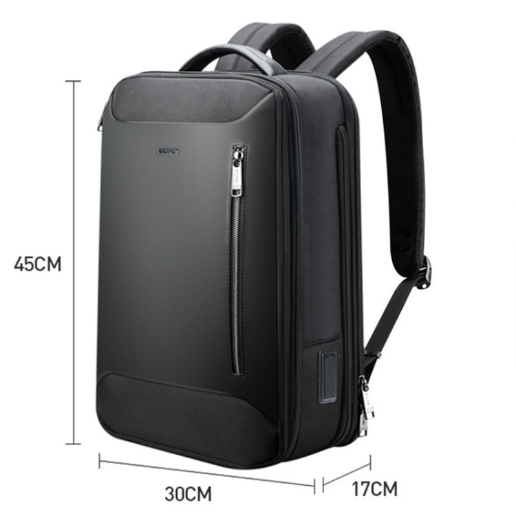 Bopai 61-19011 Large Capacity Waterproof Travel Laptop Backpack With USB+Type-C Port, 61-19011
