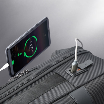 Bopai 61-26111 Large Capacity Business Commuter Laptop Backpack With USB+Type-C Port, 61-26111