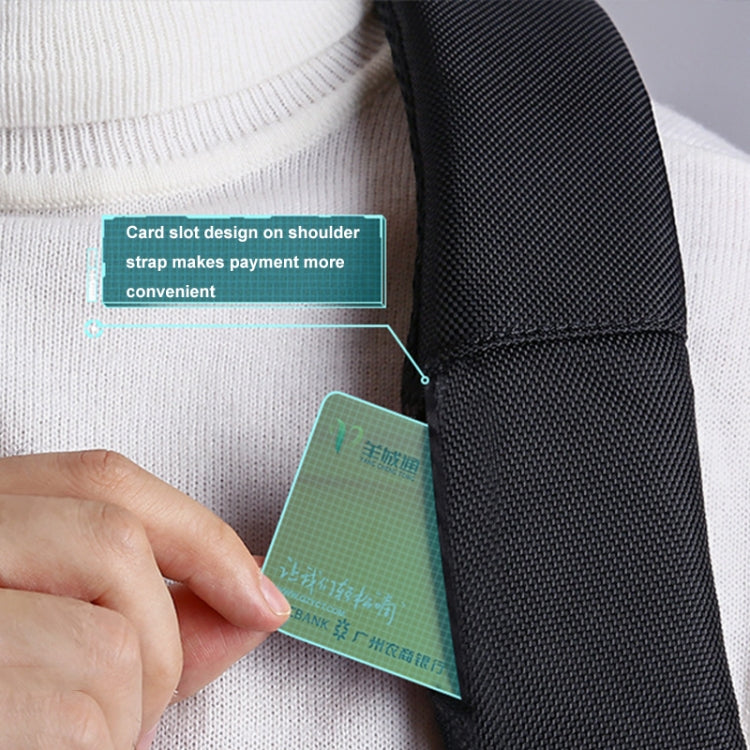 Bopai 61-26111 Large Capacity Business Commuter Laptop Backpack With USB+Type-C Port, 61-26111