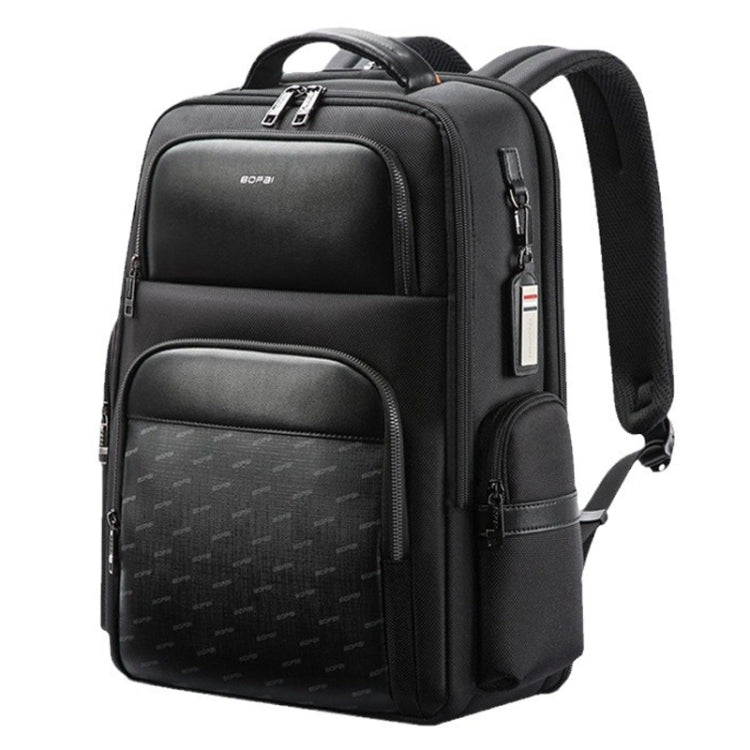 Bopai 61-91911 Large Capacity Business Waterproof Laptop Backpack With USB+Type-C Port, 61-91911