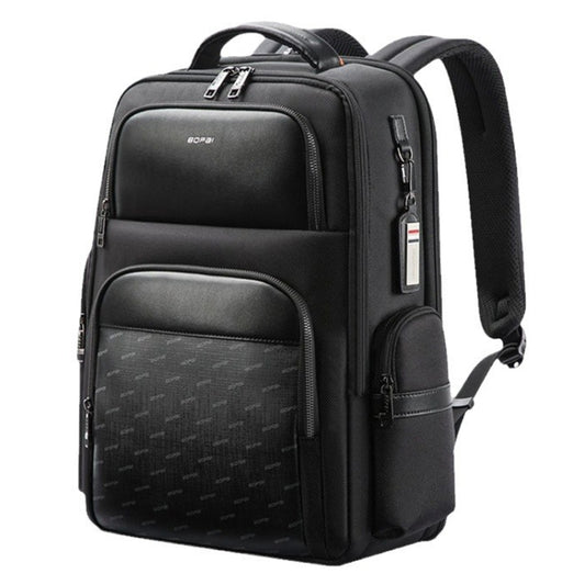 Bopai 61-91911 Large Capacity Business Waterproof Laptop Backpack With USB+Type-C Port, 61-91911