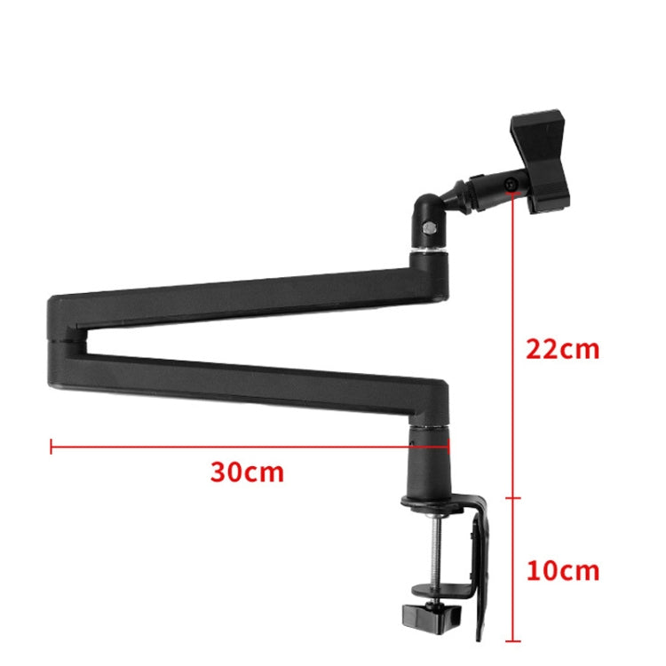 Microphone Stand Desk Mount 360 Degree Adjustable Cantilever Holder