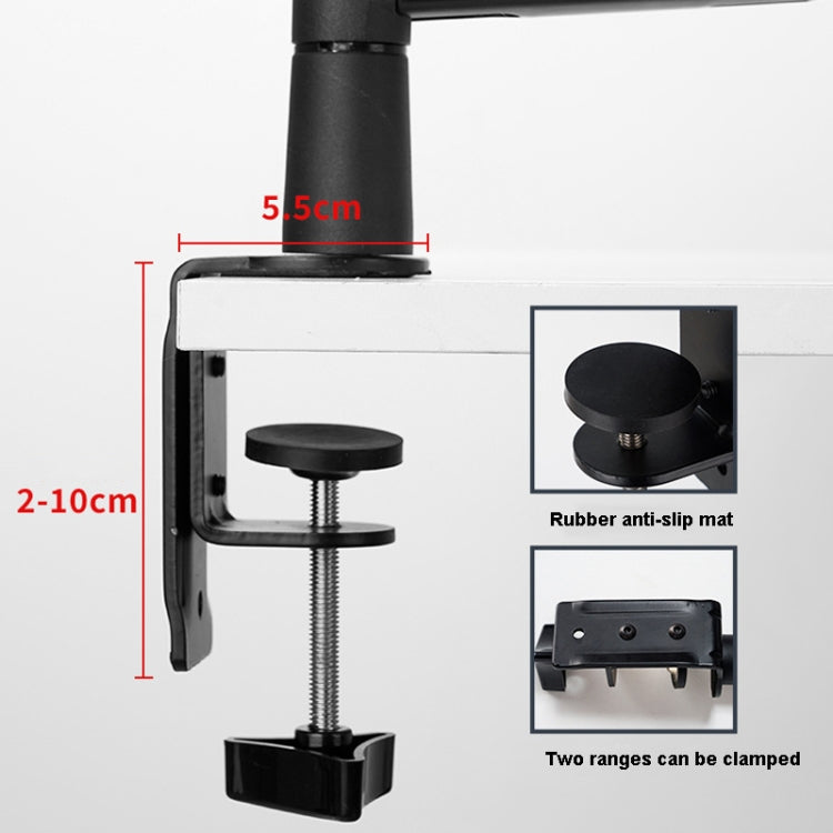 Microphone Stand Desk Mount 360 Degree Adjustable Cantilever Holder