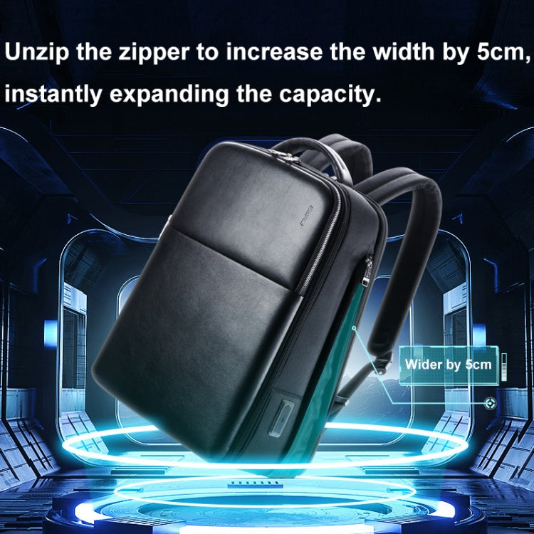 Bopai 61-18911 Large Capacity Waterproof Travel Laptop Backpack With USB+Type-C Port, Ultimate, Deluxe