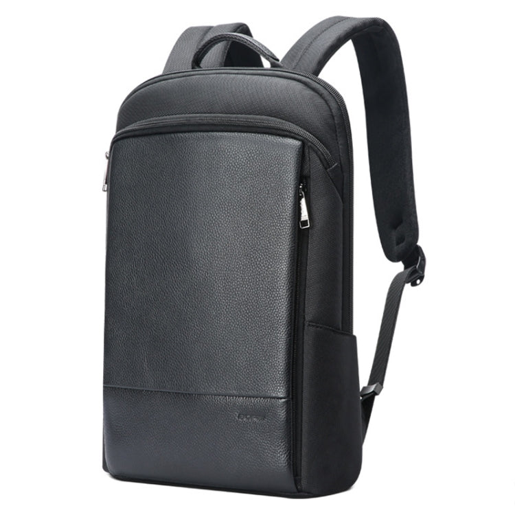 Bopai First-Layer Cowhide Business Commuter Waterproof And Lightweight Laptop Backpack, 61-122731, 61-122721