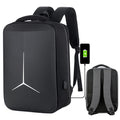 Large-Capacity Waterproof Business Commuter Laptop Backpack with USB Port, 15 inch