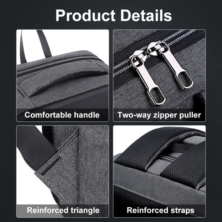 Large Capacity Password Lock Anti-Theft Laptop Backpack With USB Port, 16 inch